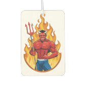 Désodorisant Pour Voiture Devil with trident (Devant)