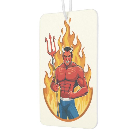 Désodorisant Pour Voiture Devil with trident (Gauche)