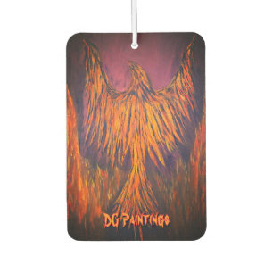 Désodorisant Pour Voiture DG Peintures Feu Phoenix