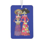 Désodorisant Pour Voiture Dia De Los Muertos Calavera Amigas (Dos)