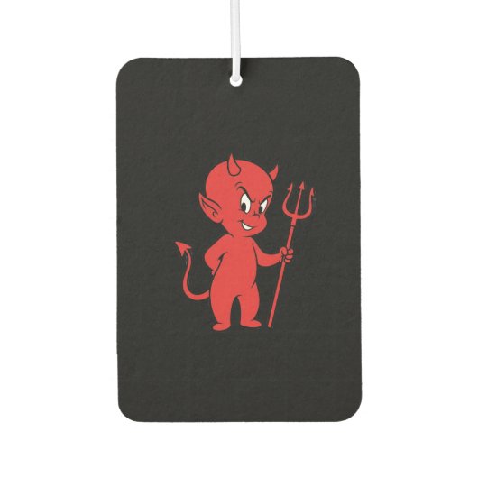Désodorisant Pour Voiture Diable Rouge (Devant)