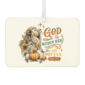 Désodorisant Pour Voiture Dieu Est En Elle... (Dos)