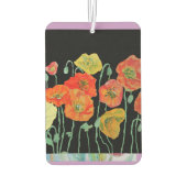 Désodorisant Pour Voiture Diffuseur de parfum pour voiture aux pavots orange (Dos)