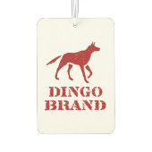 Désodorisant Pour Voiture Dingo Flour Vintage sérigraphie (Dos)