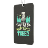 Désodorisant Pour Voiture Disc Golf Frappe Les Joyeux Petits Arbres (Gauche)