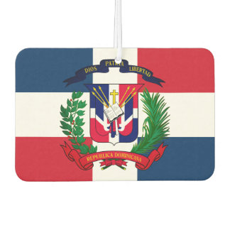 Désodorisant Pour Voiture Dominican Republic coat of arms