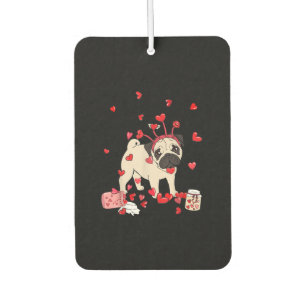 Désodorisant Pour Voiture Don Chien Valentine Jour de la Saint Valentin Ca