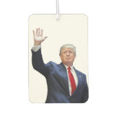 Désodorisant Pour Voiture Donald Trump avec la Cravate rouge (Devant)