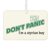Désodorisant Pour Voiture Don't Panic I'm (Devant)