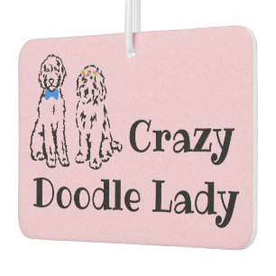 Désodorisant Pour Voiture Doodle Lady Car Air Freshener