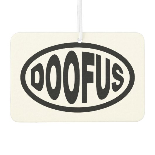 DÉSODORISANT POUR VOITURE DOOFFRE (Devant)