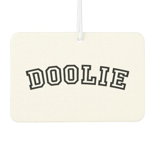 DÉSODORISANT POUR VOITURE DOOLIE (Devant)
