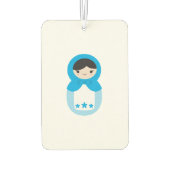 Désodorisant Pour Voiture Doux bleu Matryoshka Poupée Air Freshener (Dos)