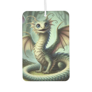 Désodorisant Pour Voiture Dragon Jabberwocky Cute Imaginaire Créature Art
