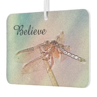 Désodorisant Pour Voiture Dragonfly Inspiration Pastel Personnalisée