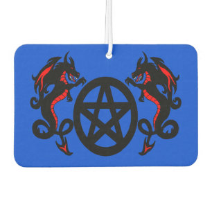 Désodorisant Pour Voiture Dragons Et Pentacle Car Air Freshener