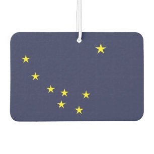 Désodorisant Pour Voiture Drapeau ALASKA -