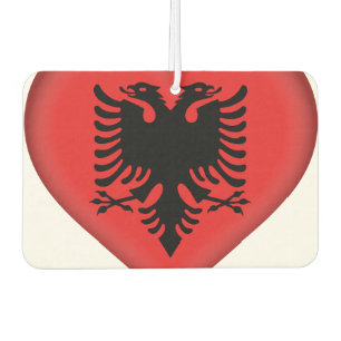 Désodorisant Pour Voiture Drapeau albanais