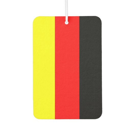 Désodorisant Pour Voiture Drapeau allemand (Devant)