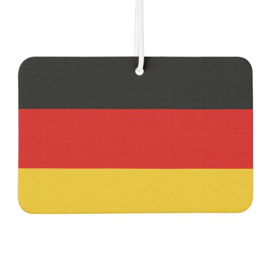 Désodorisant Pour Voiture Drapeau allemand (Devant)
