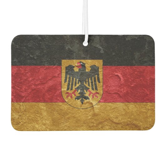 Désodorisant Pour Voiture Drapeau allemand (Devant)