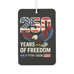 Désodorisant Pour Voiture drapeau américain 250e anniversaire américain