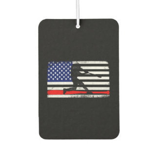Désodorisant Pour Voiture Drapeau américain de baseball cadeaux joueur de ba