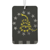 DÉSODORISANT POUR VOITURE DRAPEAU AMÉRICAIN GADSDEN SNAKE (Dos)