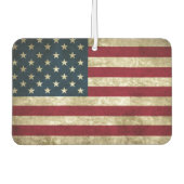 Désodorisant Pour Voiture Drapeau américain Grunge (Devant)