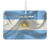 Désodorisant Pour Voiture drapeau argentin (Dos)