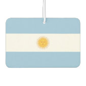 Désodorisant Pour Voiture Drapeau Argentine (Devant)