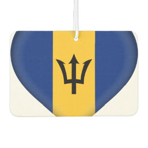 Désodorisant Pour Voiture Drapeau Barbade