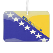 Désodorisant Pour Voiture Drapeau bosnien (Dos)