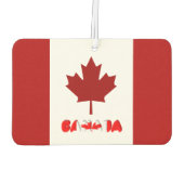 Désodorisant Pour Voiture Drapeau canadien (Dos)
