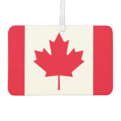Désodorisant Pour Voiture Drapeau canadien classique (Dos)