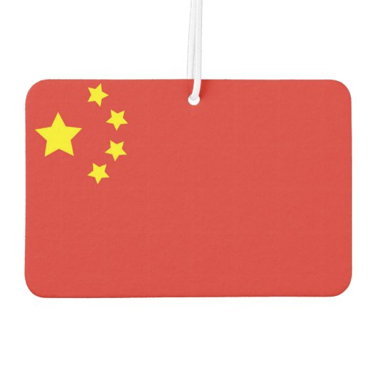 Désodorisant Pour Voiture Drapeau chinois (Dos)