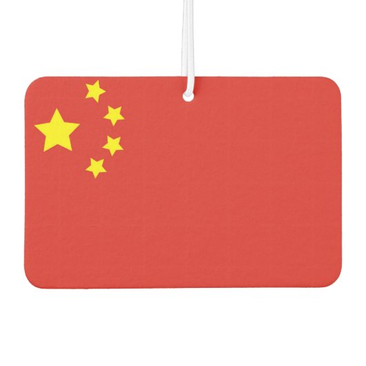 Désodorisant Pour Voiture Drapeau chinois (Devant)