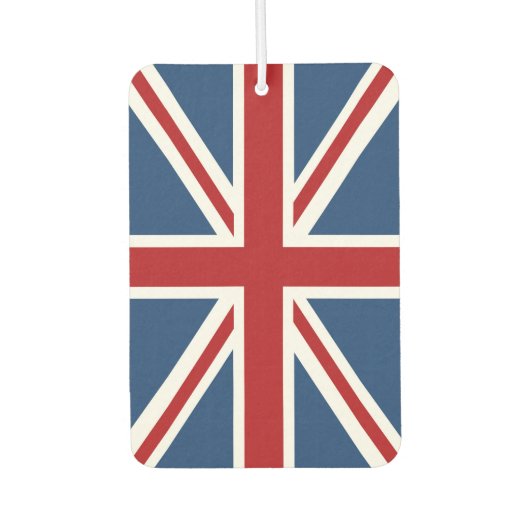 Désodorisant Pour Voiture Drapeau classique Union Jack UK (Devant)
