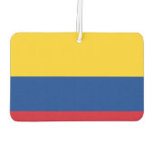 Désodorisant Pour Voiture Drapeau Colombie (Dos)