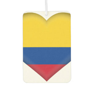 Désodorisant Pour Voiture Drapeau Colombie (Colombie)