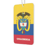 Désodorisant Pour Voiture Drapeau colombien Air Freshener, Colombie (Gauche)