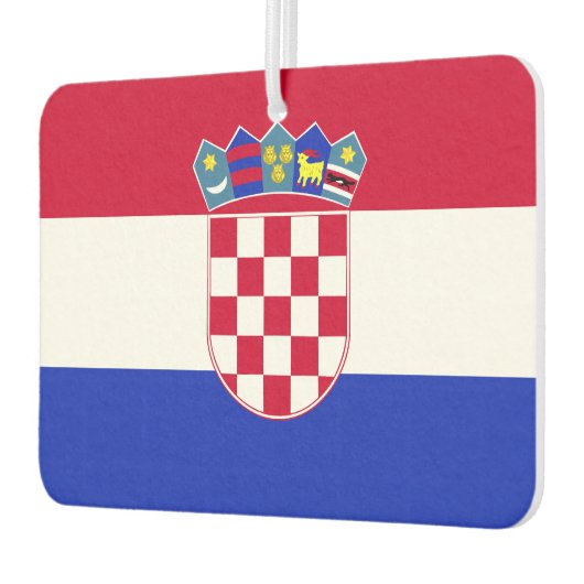 Désodorisant Pour Voiture Drapeau croate (Gauche)