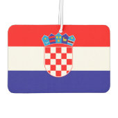 Désodorisant Pour Voiture Drapeau croate (Dos)
