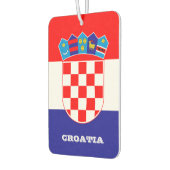 Désodorisant Pour Voiture Drapeau croate Air Freshener, Croatie (Gauche)
