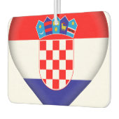 Désodorisant Pour Voiture Drapeau Croatie (Gauche)