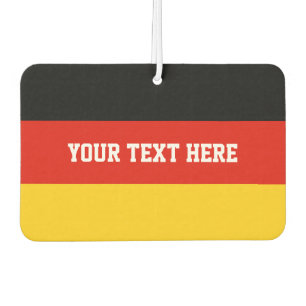 Désodorisant Pour Voiture Drapeau d'air de voiture allemande Allemagne fie