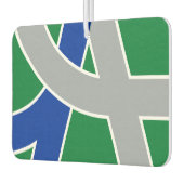 Désodorisant Pour Voiture Drapeau d'Albany, Oregon (Gauche)