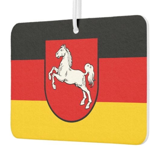 Désodorisant Pour Voiture Drapeau de Basse-Saxe (Gauche)