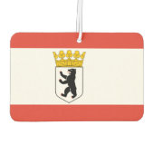 Désodorisant Pour Voiture Drapeau de Berlin (Dos)