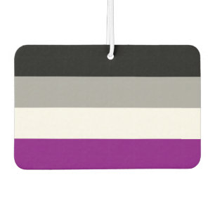Désodorisant Pour Voiture Drapeau de fierté asexué
